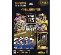 PANINI - Rugby 2021-22 Top 14 - Pack pour demarrer la Collection : Album + 5 Pochettes G