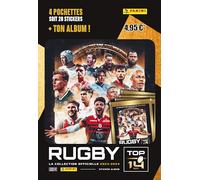 Panini RUGBY TOP 14 2023-2024 Album + 4 pochettes