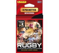 Panini Rugby Top 14 2025-2026 Blister 8 Pochettes