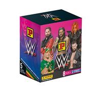 Panini- Sports WWE 2022 Debut Edition Cartes à Collectionner Mega Box, Imprimé Lettres