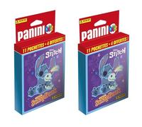 Panini Stitch 2 Mon Super Scrapbook Blister 11 Pochettes + 4 offertes (Lot de 2)