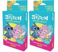 Panini Stitch PHOTOCARDS Blister 4 Pochettes + 1 Offerte (Lot de 2)