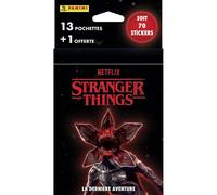 PANINI STRANGER THINGS - LA DERNIERE AVENTURE Blister 13 pochettes + 1 offerte