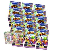 Panini Stumble Guys Lot de 15 cartes à collectionner Série 2 + carte d'anniversaire exclusive
