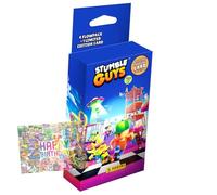 Panini Stumble Guys Lot de cartes série 2 - Cartes à collectionner - 1 blister + carte d'anniversaire exclusive