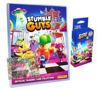 Panini Stumble Guys Lot de cartes série 2 - Cartes à collectionner - 1 porte-documents + 1 blister + carte d'anniversaire exclusive