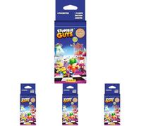 PANINI Stumble Guys Trading Cards 2 Blister 4 Pochettes + 1 Carte édition limitée (Lot de 4)