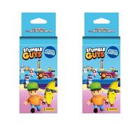 Panini Stumble Guys Trading Cards Blister 4 Pochettes + 1 Carte édition limitée (Lot de 2)