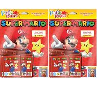 Panini Super Mario Pack Loisirs Album + 50 Pochettes (Lot de 2)