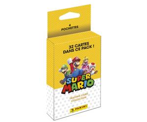 Panini Super Mario Trading Cards - Blister de 4 pochettes