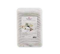 Panini Tessuti, Ouate 100 % polyester, lot de 200 g/300 g/1 kg, 1 unité = 1 boîte pour rembourrage, matelassage, rembourrage, peluches, nœuds de naissance