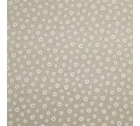 Panini Tessuti, Tissu Panama Marguerites Mini - Vendu au demi-mètre ; 1 quantité = 50 cm; 2 quantités = 100 cm - Meuble, Chaises, Canapés, Bricolage