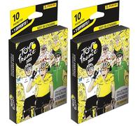 Panini Tour de France 2023 Blister 10 Pochettes + 1 Offerte (Lot de 2)