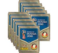 Panini WM Russia 2018 Lot de 10 sachets de Stickers