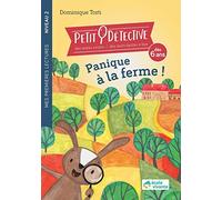 Panique à la ferme ! - Niveau 2 / J'apprends le son "qu" - À partir de 6 ans: Petit détective - Livre de premières lectures
