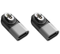 Panlouting 2 Pack | Remplacement Adaptateur de Charge USB-C Magnétique pour Écouteurs à Conduction Osseuse AfterShokz Aeropex AS800, Shokz OpenRun Pro, OpenRun, OpenRun Mini, OpenComm