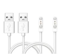 Panlouting 2 Pack | Remplacement Câble de Charge USB Magnétique Chargeur 60cm compatible avec Casque de Vélo Smart4u SH50/SH55M, LIVALL BH51T/BH51M/BH50T/BH50M/BH60SE