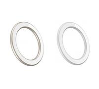 Panlouting 2 Pack | Support Mural Magnétique Anneau pour Téléphone Portable Magsafe iPhone 17, 16, 15, 14, 13, 12 Pro Max | Magnétique Puissant avec Adhésif