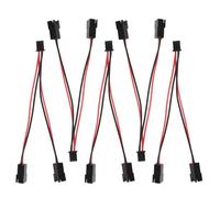 Panlouting 5 Pack | 1 vers 2 Câble Splitter Répartiteur Ventilateurs de Refroidissement Connecteur XH2.54 2-Pin pour Imprimante 3D | Câble d'extension pour Carte Mère | Accessoires pour Imprimante 3D