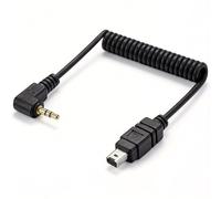 Panlouting Câble Déclencheur 2.5mm vers Connecteur N3 DC2 pour Nikon Z7 Z7II Z6 Z6II Z6III Z5 Df D600 D610 D750 D7500 D7000 D5100 D3300 P7800 P1000 P1100 Appareils Photo Reflex et Hybrides