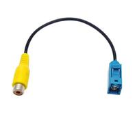 Panlouting Fakra vers RCA Femelle Câble Adaptateur | Câble Universel de Caméra de Recul pour Voiture | Compatible avec Mercedes COMAND, Blaupunkt, PCM, NTG, Jaguar, Range Rover, Ford