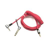 Panlouting Remplacement Câble Audio Câble de Casque Auxiliaire 3,5mm 6,5mm compatible avec Écouteurs Beats by Dr. Dre Casque Exécutif Solo Studio Pro Detox Wireless Mixr