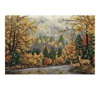 PANNA Kit de Broderie au Point de Croix, Multicolore, 35x23cm