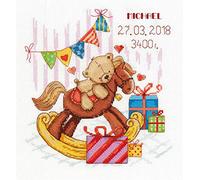 Panna Kit de broderie au point de croix pour vous 20,5 x 21,5 cm | embroidery by Marussia