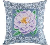 PANNA Kit de broderie au point de croix velours rose