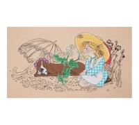 PANNA Kit de Broderie au Point, Multicolore, 34x19cm