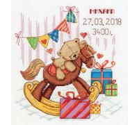 Panna Kit de points de croix "Cadeaux pour toi" 20.5x21.5cm, modèle à compter