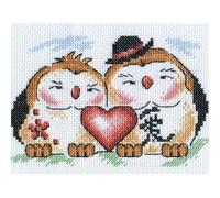 PANNA Kit Point de Croix Love at Home I-0590 Multicolore 16 x 11 cm