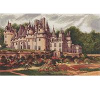 Panna Kit pour point de croix "Burg Usse ", 44x27cm, motif à compter