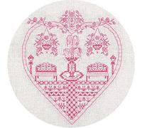 Panna SO-1768 Kit de Broderie au Point de Croix Motif Jardin de Roses