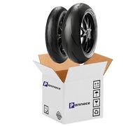 Pannace Pneus 180/60 ZR17 avec 120/70 ZR 17 SC1 DIABLO SUPERCORSA V2 - Panace