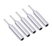 Panne à Souder, 5 Pièces Pointe de Fer à Souder de Remplacement, Pointes de Soudure Alliages Plaqué Nickel, Applicable pour Hakko,Station de Reprise de Soudure Conseils Soudage Outil (900M-T-2C)