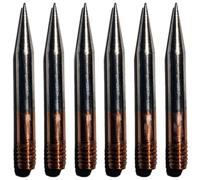 Panne à souder, panne à visser, filetage M4, Parkside, remplacement - jeu de 6 pièces pointe de fer à souder sans plomb ensemble de pointes de fer à souder pointes de rechange accessoire de soudure