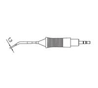 Panne de fer à souder burin coudée 1,3X0,4mm Weller RT5