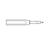Panne De Fer À Souder Cms - Sabot 45° - Ø 0.3 Mm (1/8")