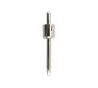 TOOLCRAFT Panne de fer à souder forme de burin Longueur de la panne 27 mm Contenu G