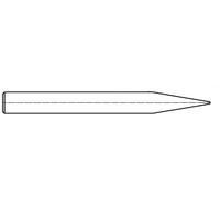 Panne de fer à souder forme de burin Weller T0054323099 1 pc(s)