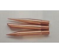 Panne Fer à Souder - Lot de 3 Pointes en Cuivre Pur 99,99% - Filetage M4 pressé - Durables et Résistantes à la chaleur - Compatibles avec Parkside, LUX, ZD, Niteo