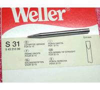 panne fer souder weller T0054321000 T0054321099 droite S31 0.4mm pour WHS40 SI15