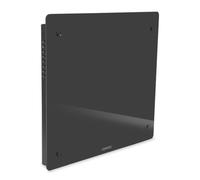 Chauffage électrique de luxe - Convecteur - Panneau en verre 1000W Premium - Gris | Commande manuelle et Wi-Fi incl.