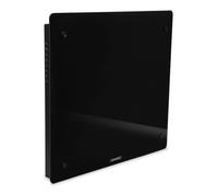 Panneau rayonnant en verre 1000W Premium - Noir | Commande manuelle et Wi-Fi incl.