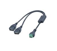 Panneau 12 V USB Type C 5 V 3 A Câble de Texture Plastique et métal pour appareils d ' Alimentation extérieurs Câble de processeur à Courant continu