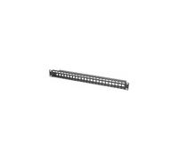 DEXLAN Panneau 1U 24 ports UTP keystone avec support cables G