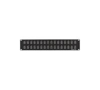 Panneau 24 p RJ45 Cat 6 blindé complet