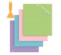 Panneau à découper, tapis de coupe en,Mat de coupe non glissé avec grattoir - Crafts Hobby Precision Scrapbooking Project, 30.5x30.5cm / 12.01x12.01 pouces PAD DE MESURATION DE MAINE