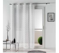Panneau à œillets - DOUCEUR D'INTERIEUR - Voilage - 140 x 240 cm - Blanc - Contemporain